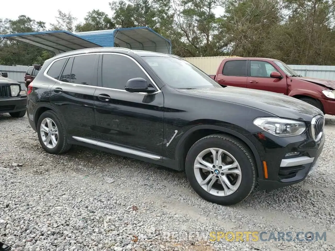4 Photograph of a damaged car 5UXTY3C05LLU71758 BMW X3 2020