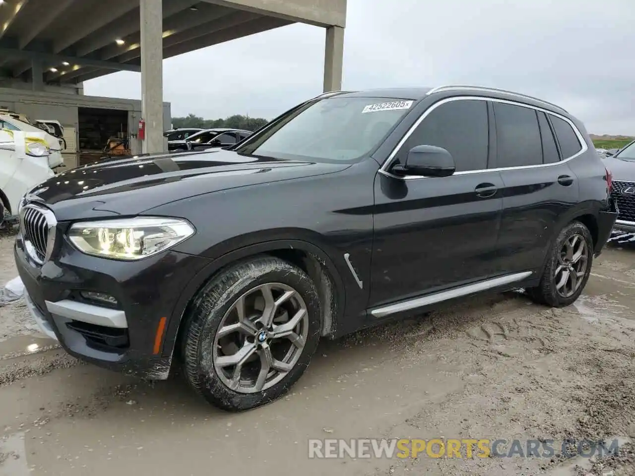 1 Photograph of a damaged car 5UXTY3C06L9D06933 BMW X3 2020