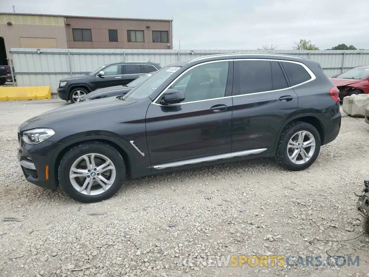 1 Photograph of a damaged car 5UXTY3C06LLU72630 BMW X3 2020