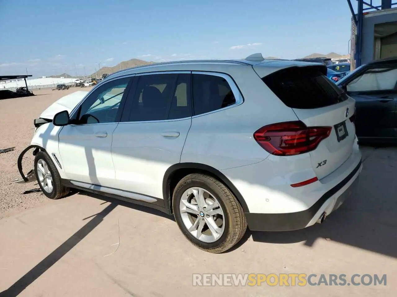 2 Photograph of a damaged car 5UXTY3C07L9C41395 BMW X3 2020