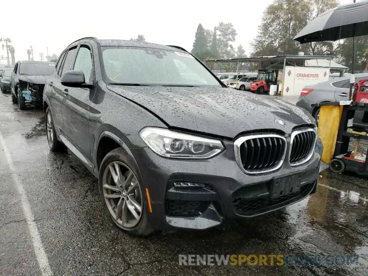 1 Photograph of a damaged car 5UXTY3C07L9C53353 BMW X3 2020