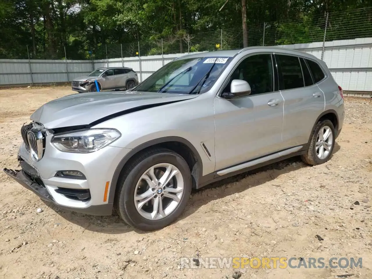1 Photograph of a damaged car 5UXTY3C08L9B21993 BMW X3 2020