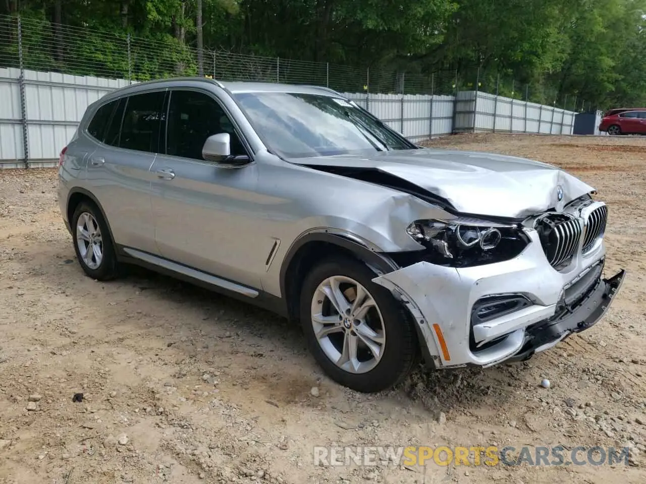 4 Photograph of a damaged car 5UXTY3C08L9B21993 BMW X3 2020