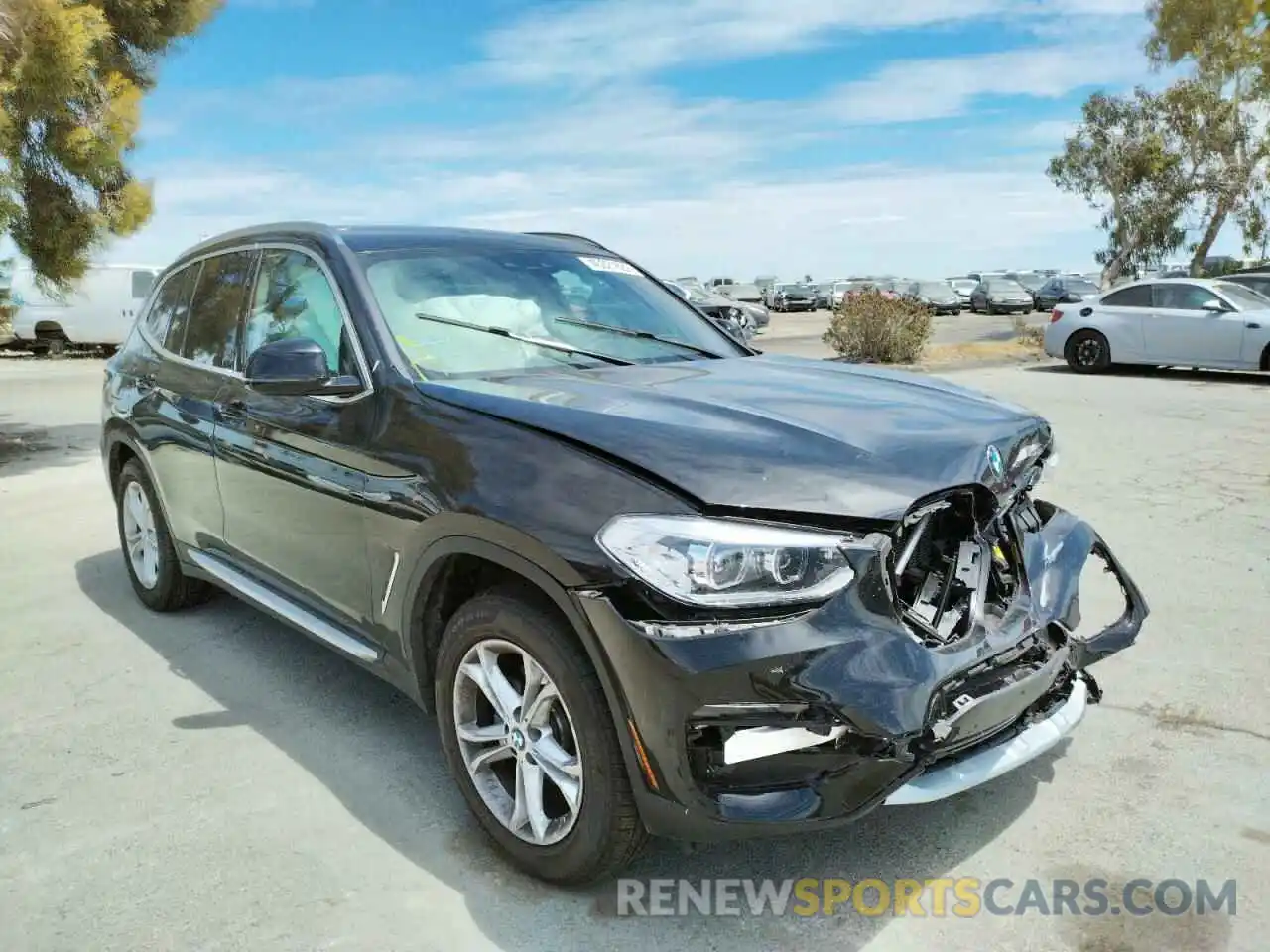 1 Photograph of a damaged car 5UXTY3C08L9B47509 BMW X3 2020