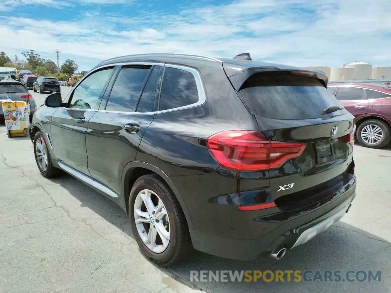 3 Photograph of a damaged car 5UXTY3C08L9B47509 BMW X3 2020