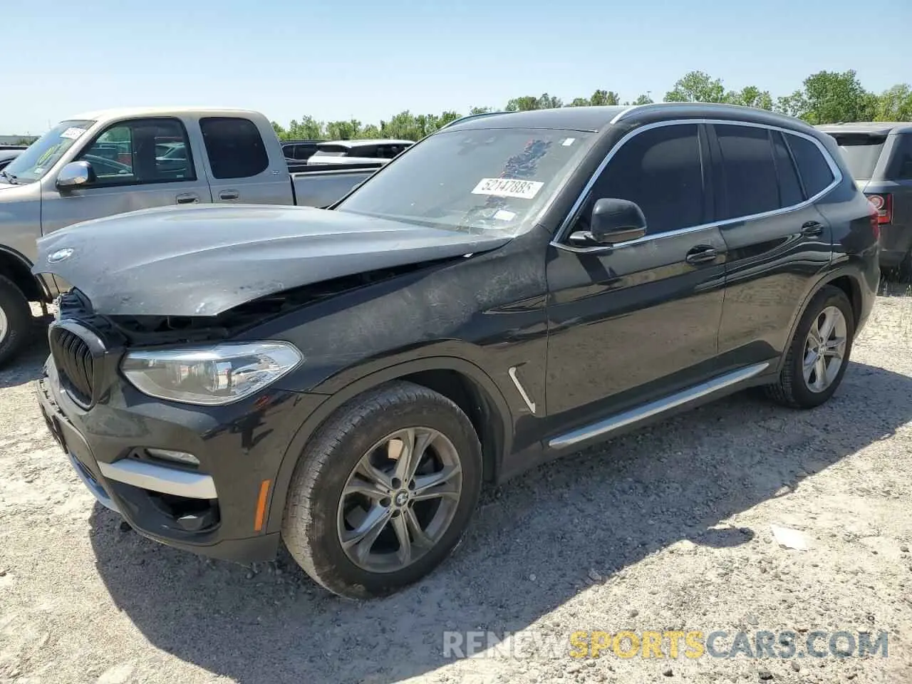 1 Photograph of a damaged car 5UXTY3C08L9B57764 BMW X3 2020