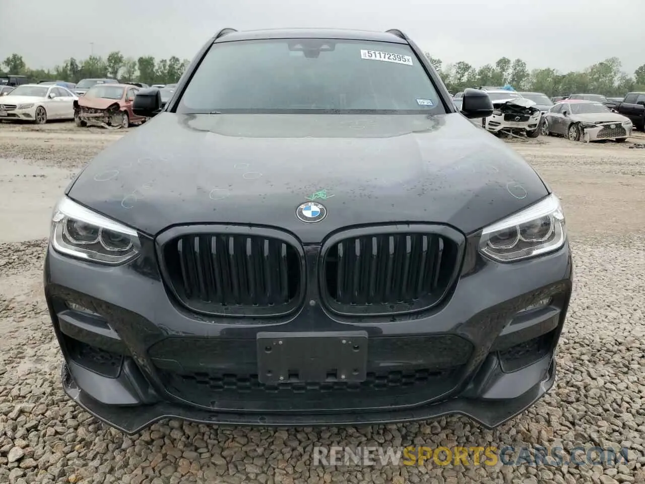 5 Photograph of a damaged car 5UXTY3C08L9C80450 BMW X3 2020