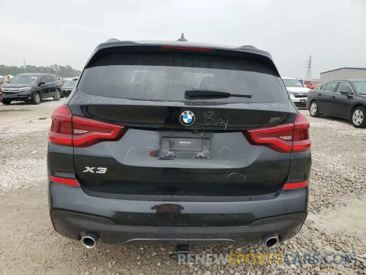 6 Photograph of a damaged car 5UXTY3C08L9C80450 BMW X3 2020
