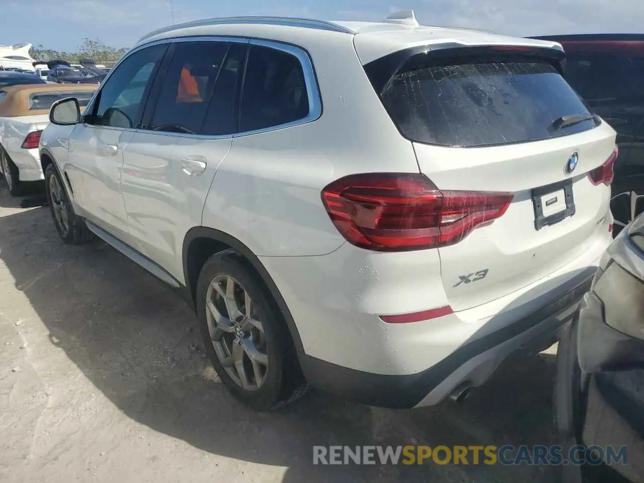 2 Photograph of a damaged car 5UXTY3C09L9C60787 BMW X3 2020