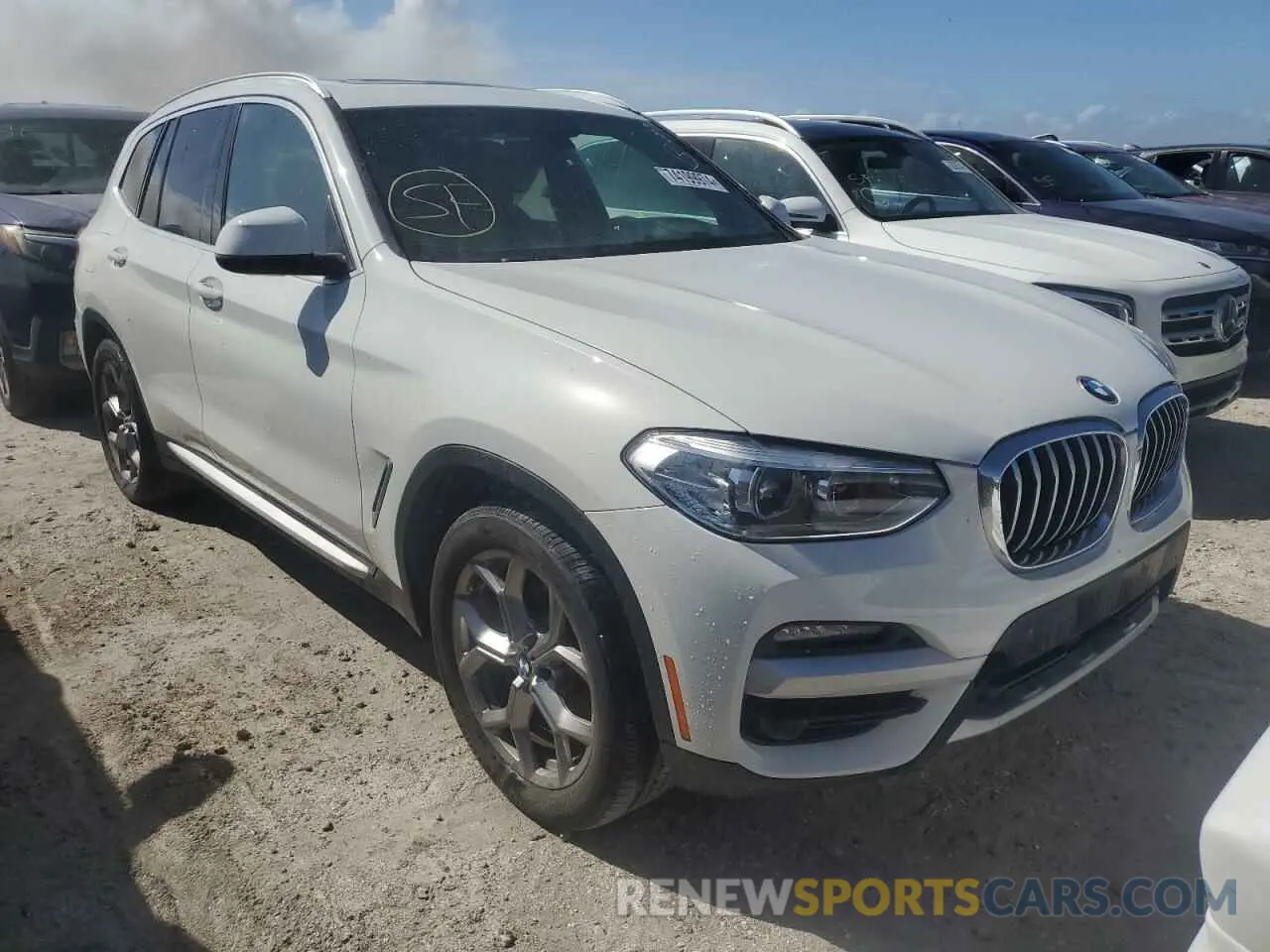 4 Photograph of a damaged car 5UXTY3C09L9C60787 BMW X3 2020