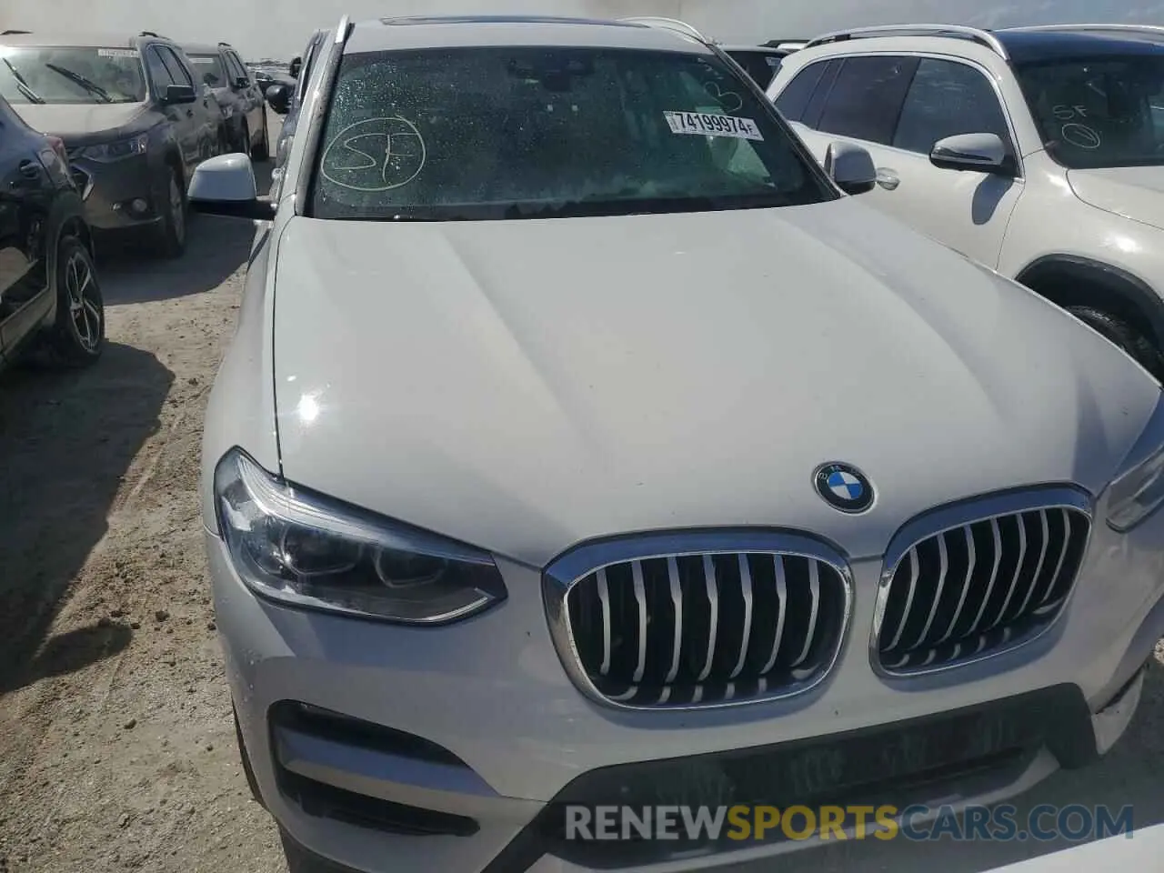 5 Photograph of a damaged car 5UXTY3C09L9C60787 BMW X3 2020