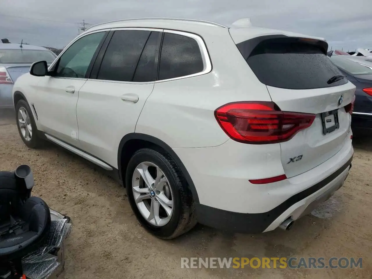 2 Photograph of a damaged car 5UXTY3C09L9C76083 BMW X3 2020