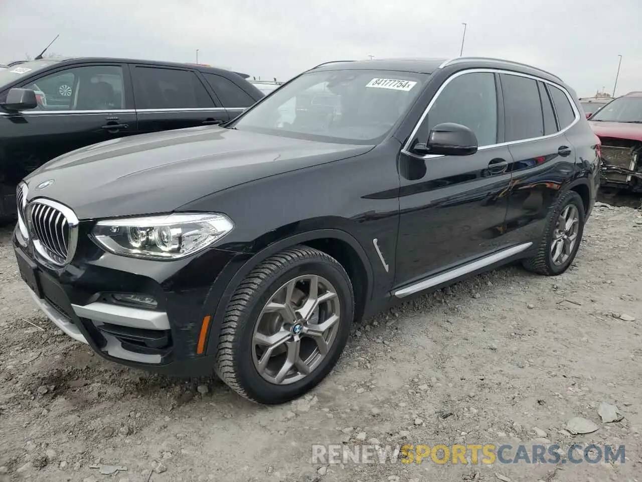 1 Photograph of a damaged car 5UXTY3C0XL9B39847 BMW X3 2020