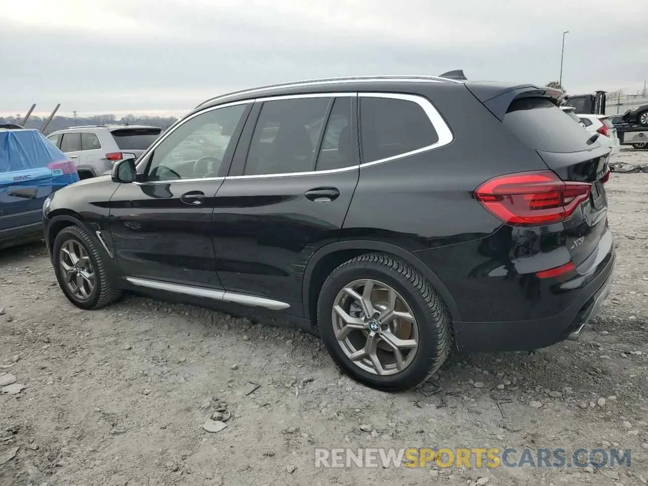 2 Photograph of a damaged car 5UXTY3C0XL9B39847 BMW X3 2020