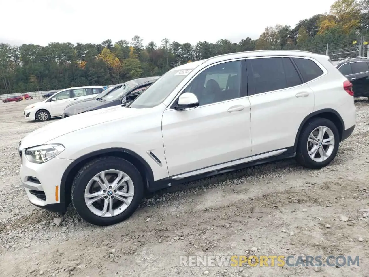 1 Photograph of a damaged car 5UXTY3C0XL9B74176 BMW X3 2020