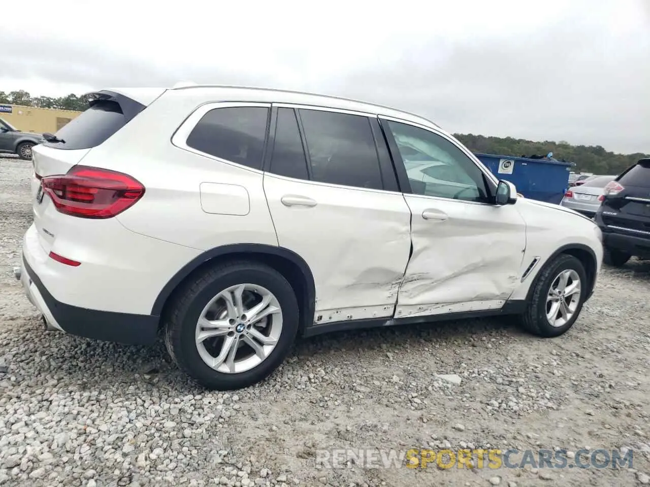 3 Photograph of a damaged car 5UXTY3C0XL9B74176 BMW X3 2020