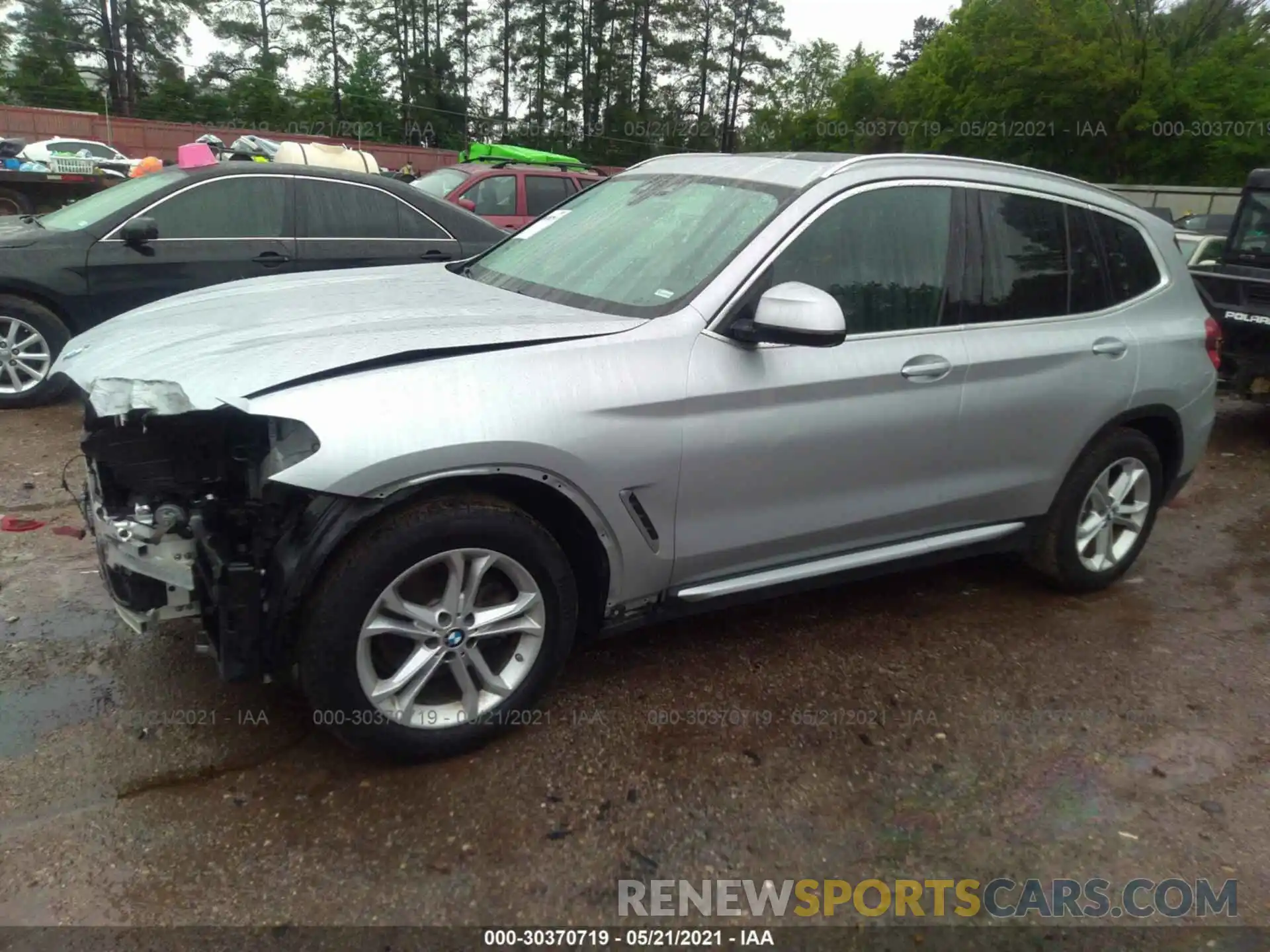 2 Photograph of a damaged car 5UXTY3C0XLLE54960 BMW X3 2020