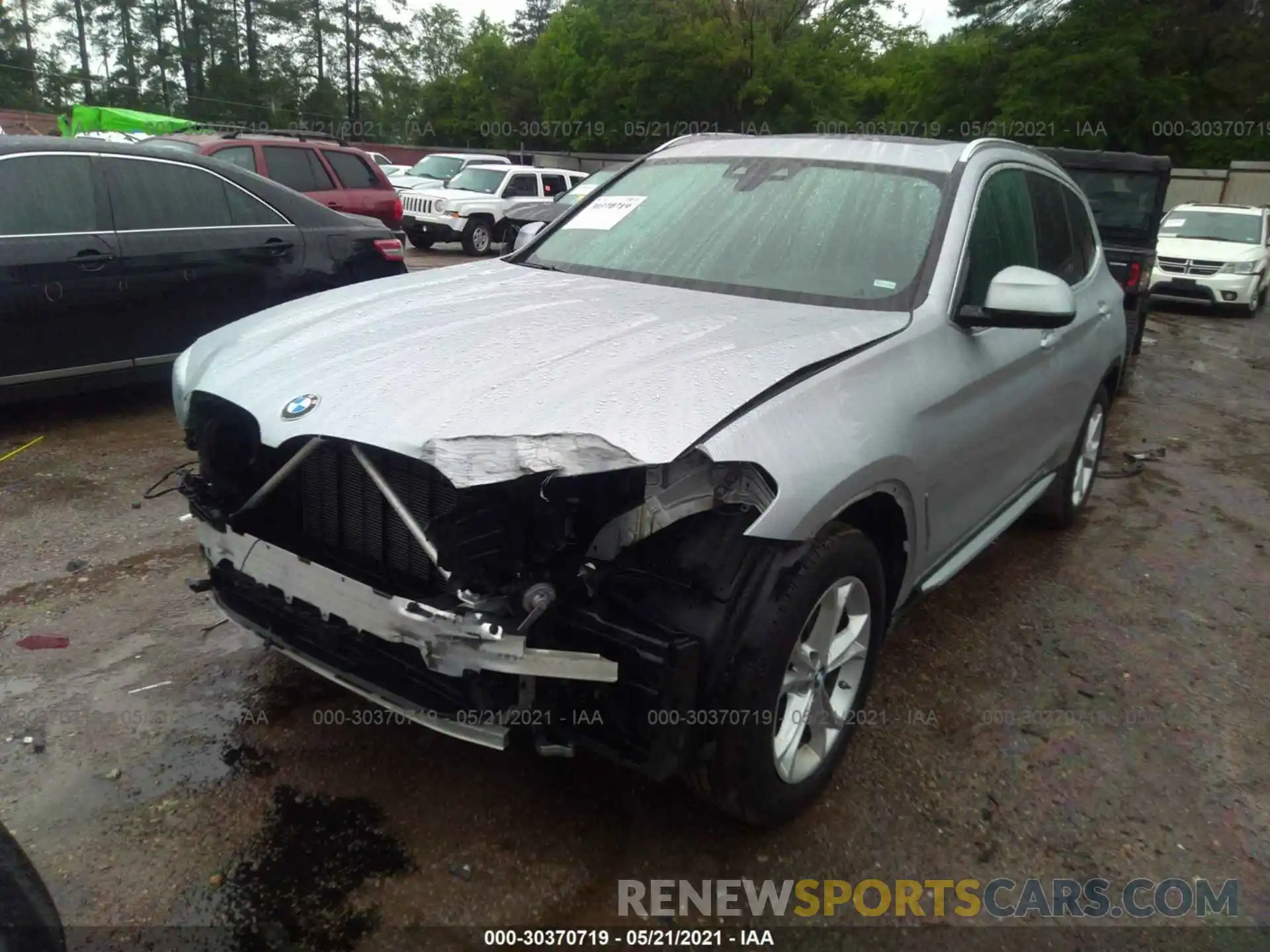 6 Photograph of a damaged car 5UXTY3C0XLLE54960 BMW X3 2020