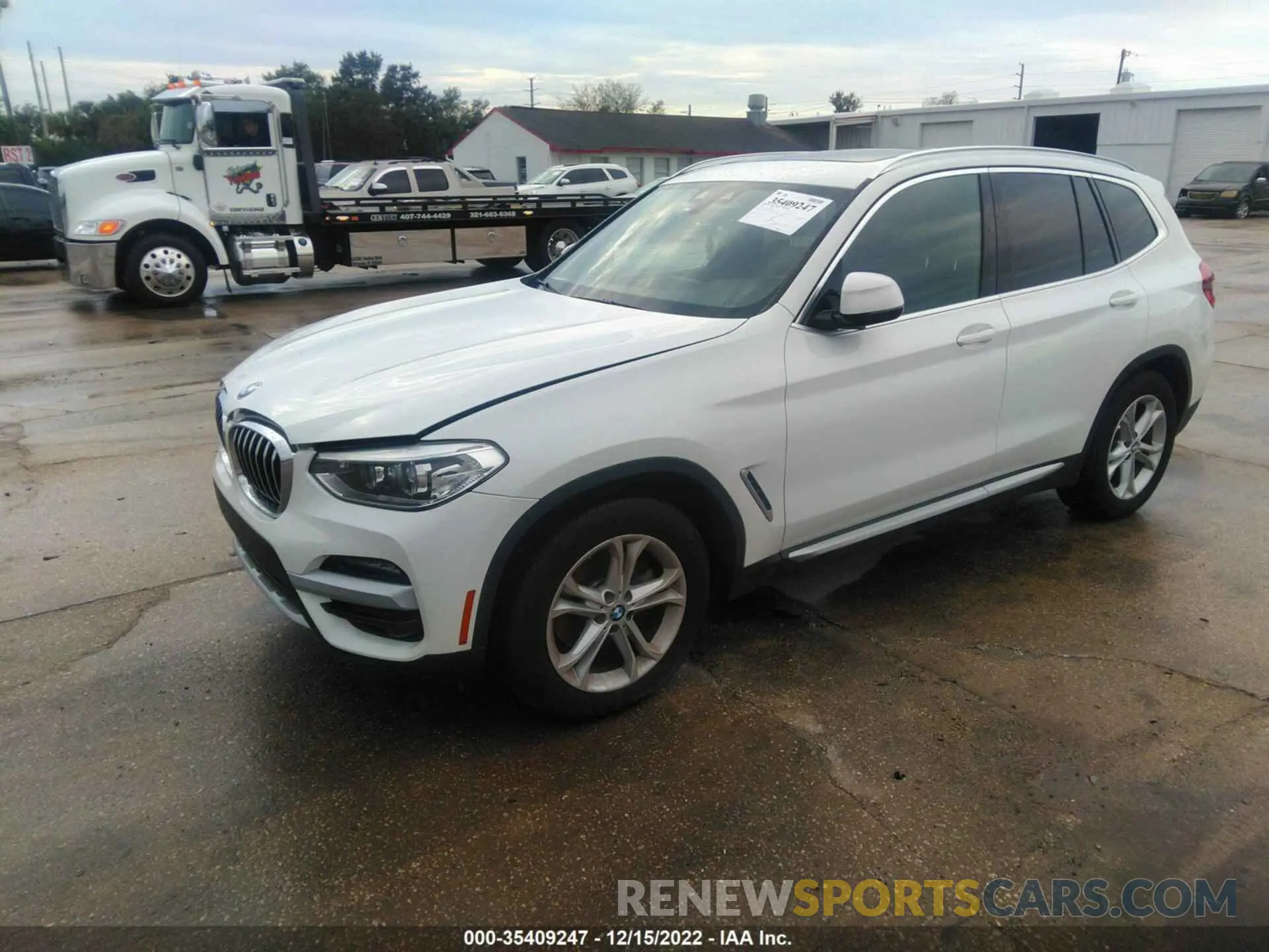 2 Photograph of a damaged car 5UXTY3C0XLLE55462 BMW X3 2020