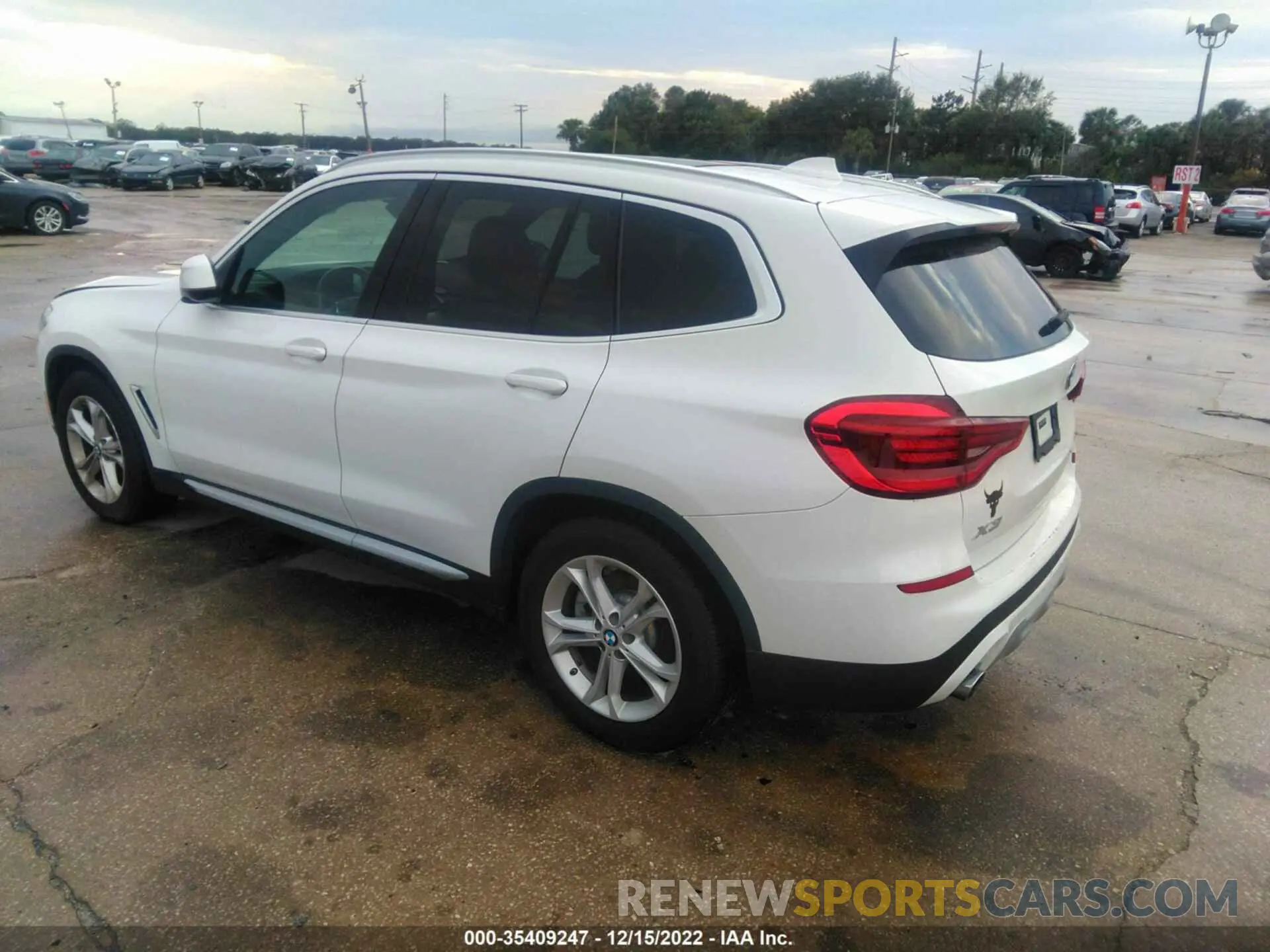 3 Photograph of a damaged car 5UXTY3C0XLLE55462 BMW X3 2020
