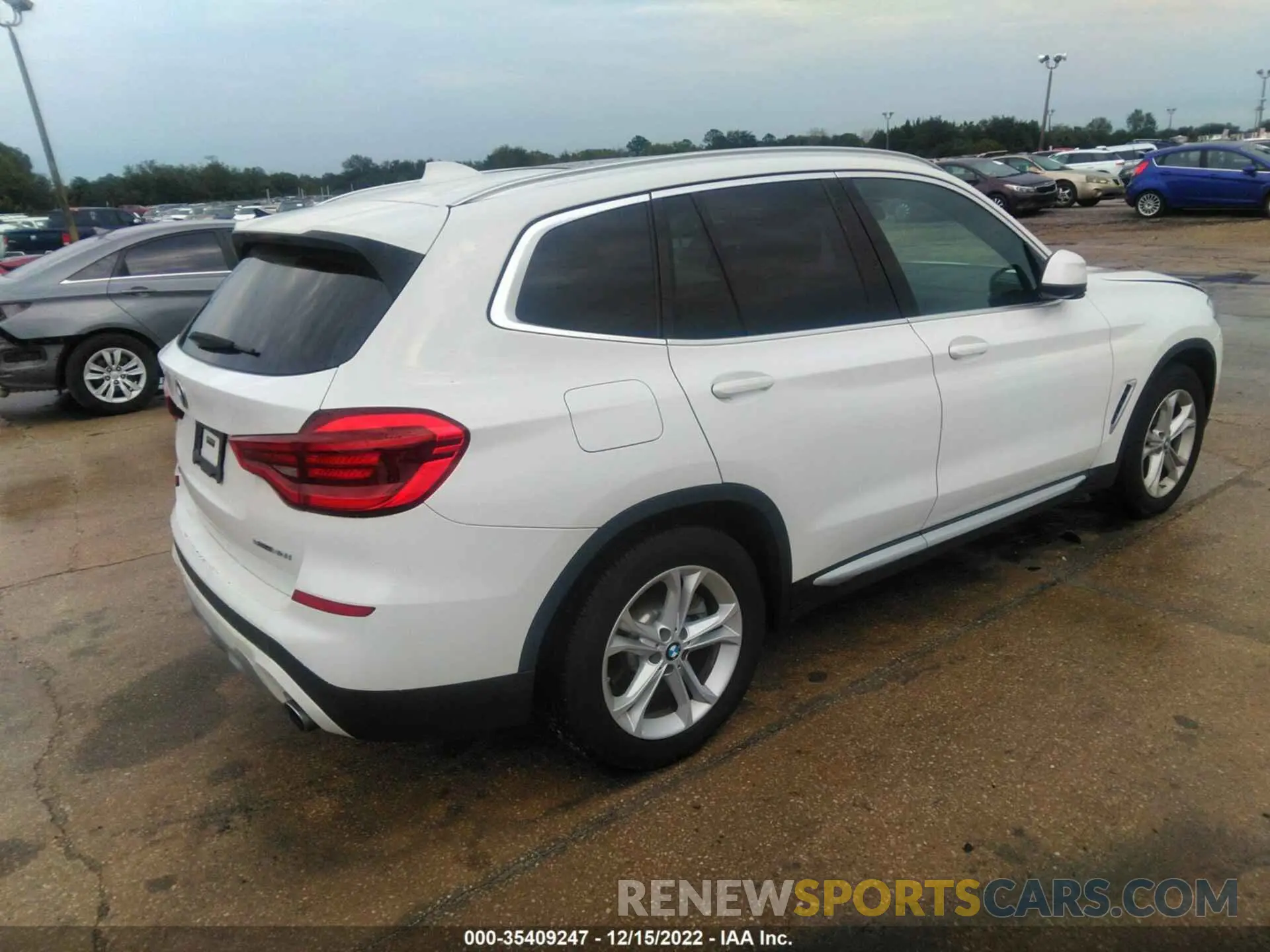 4 Photograph of a damaged car 5UXTY3C0XLLE55462 BMW X3 2020