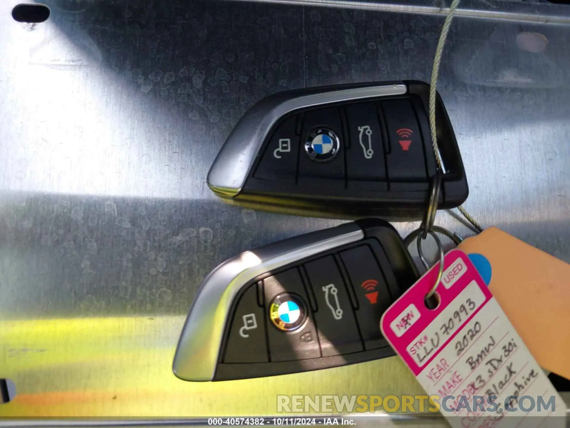 11 Photograph of a damaged car 5UXTY3C0XLLU70993 BMW X3 2020