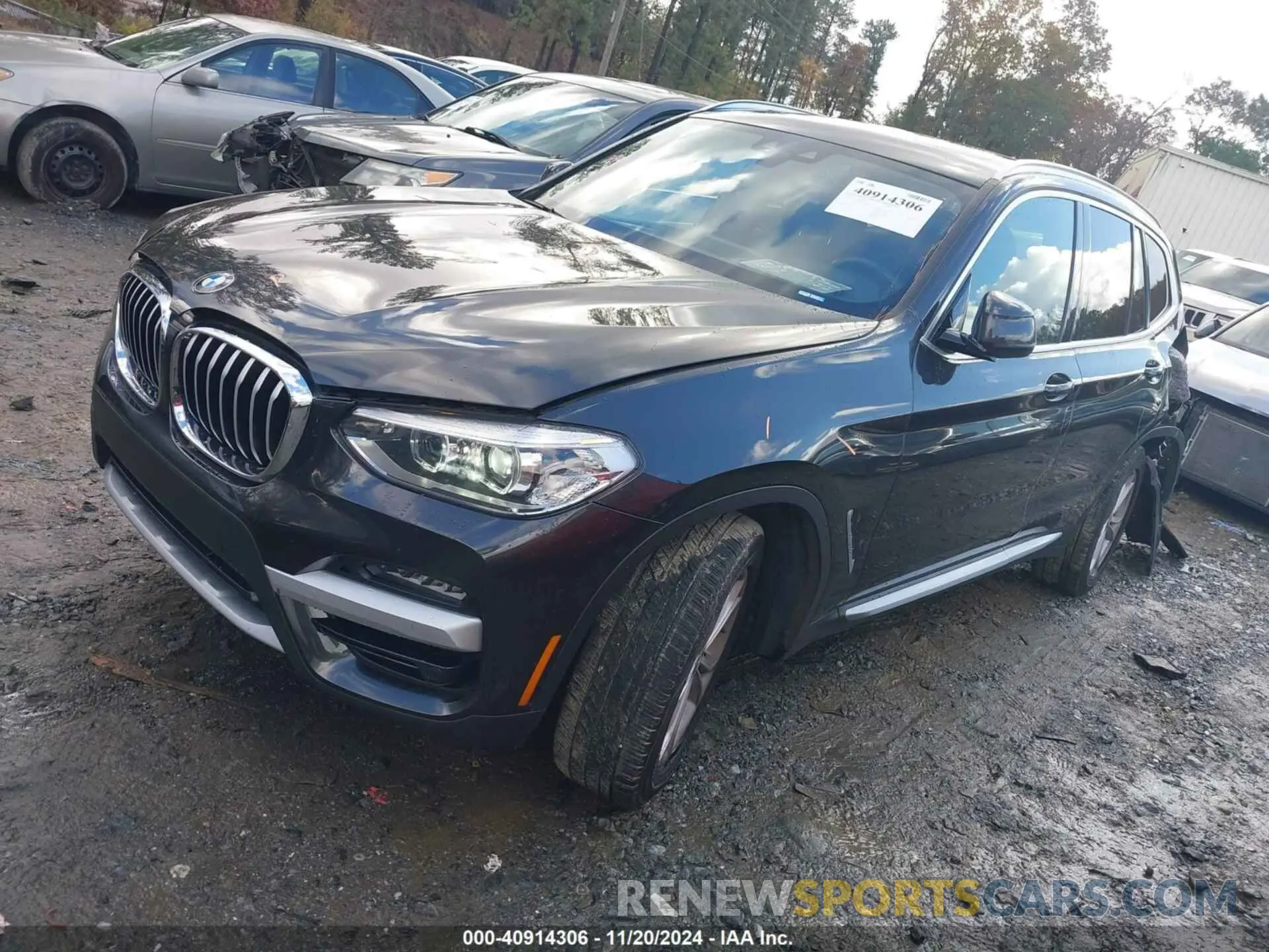 2 Photograph of a damaged car 5UXTY3C0XLLU72629 BMW X3 2020