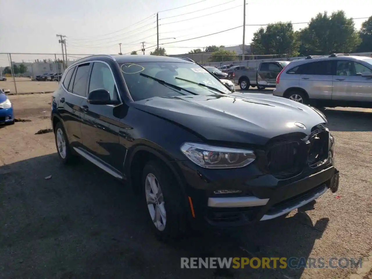 1 Photograph of a damaged car 5UXTY5C00L9C13577 BMW X3 2020