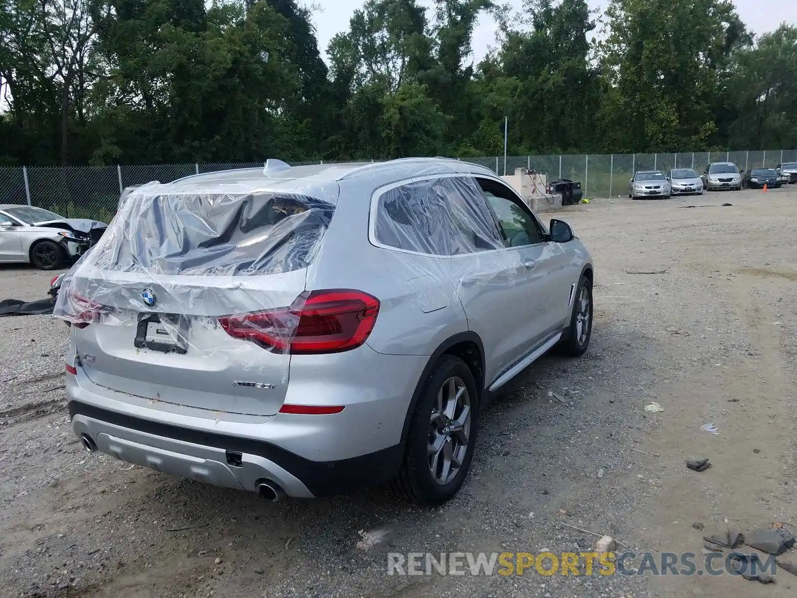 4 Photograph of a damaged car 5UXTY5C00L9C62455 BMW X3 2020