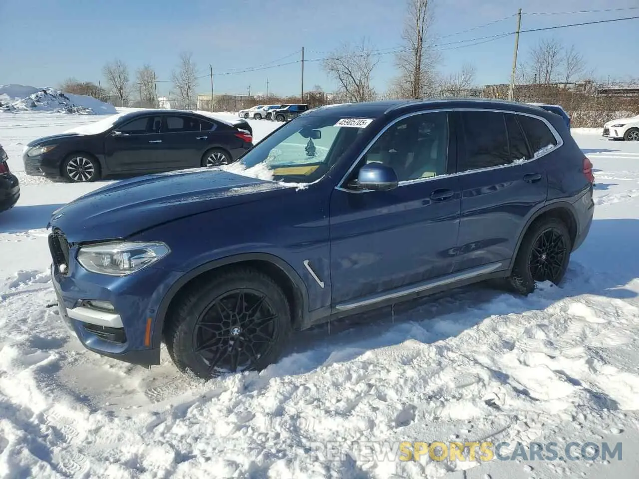 1 Photograph of a damaged car 5UXTY5C00L9D06759 BMW X3 2020