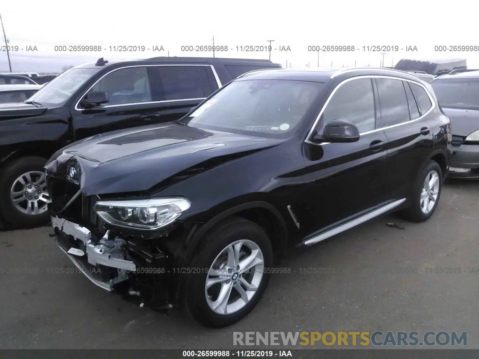 2 Photograph of a damaged car 5UXTY5C00LLT31905 BMW X3 2020