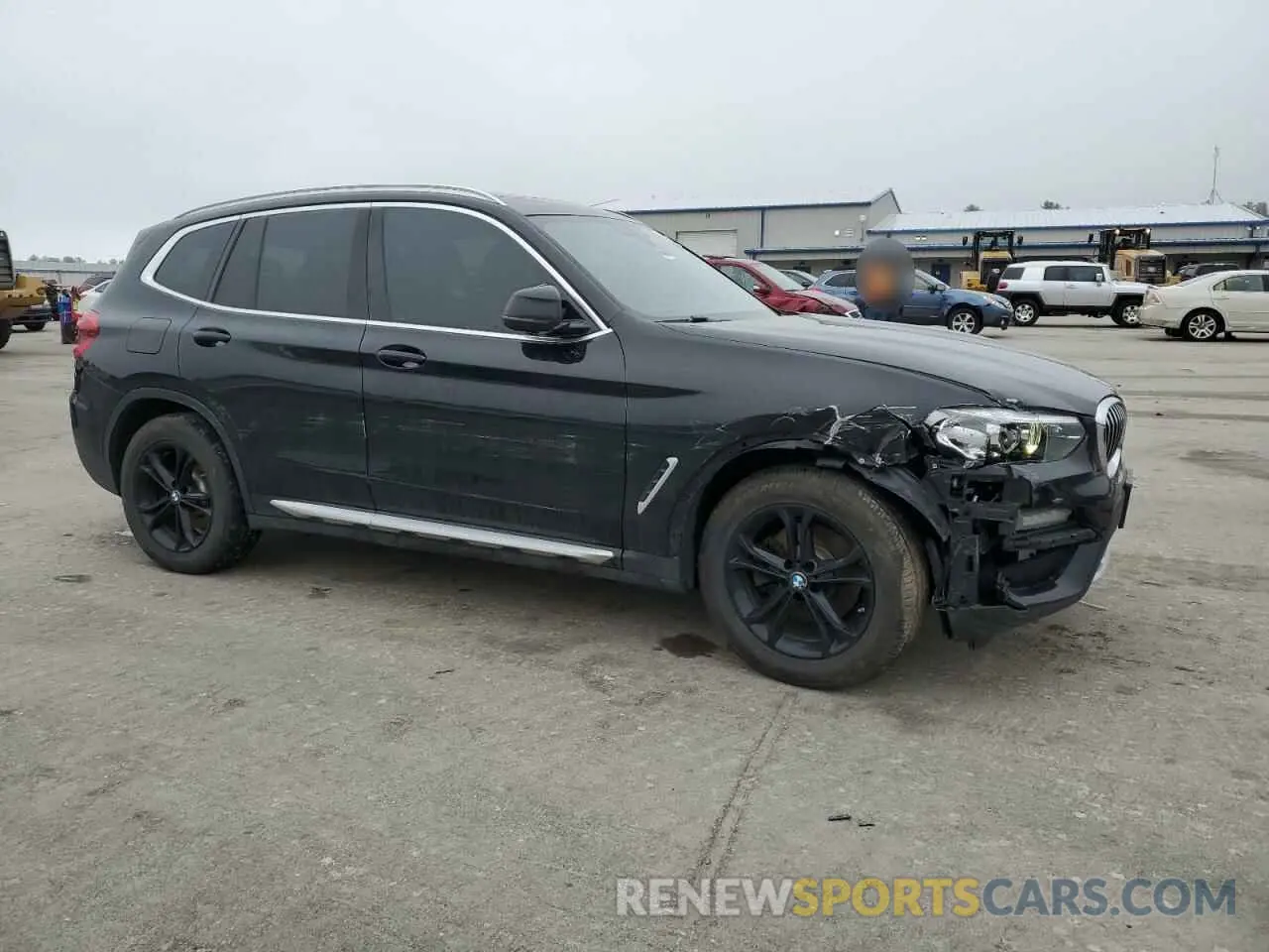 4 Photograph of a damaged car 5UXTY5C00LLT34321 BMW X3 2020