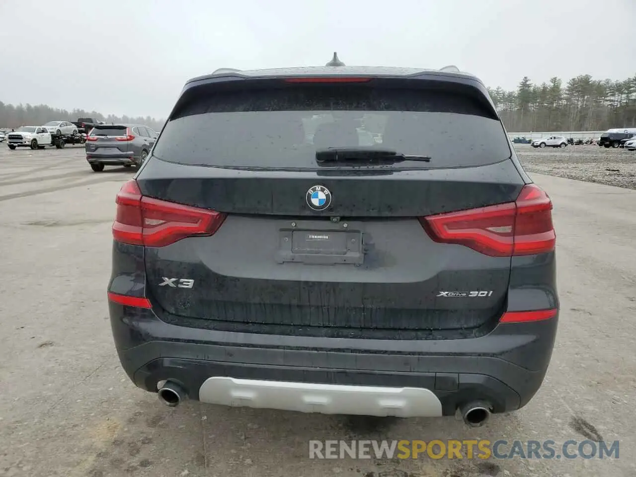 6 Photograph of a damaged car 5UXTY5C00LLT34321 BMW X3 2020