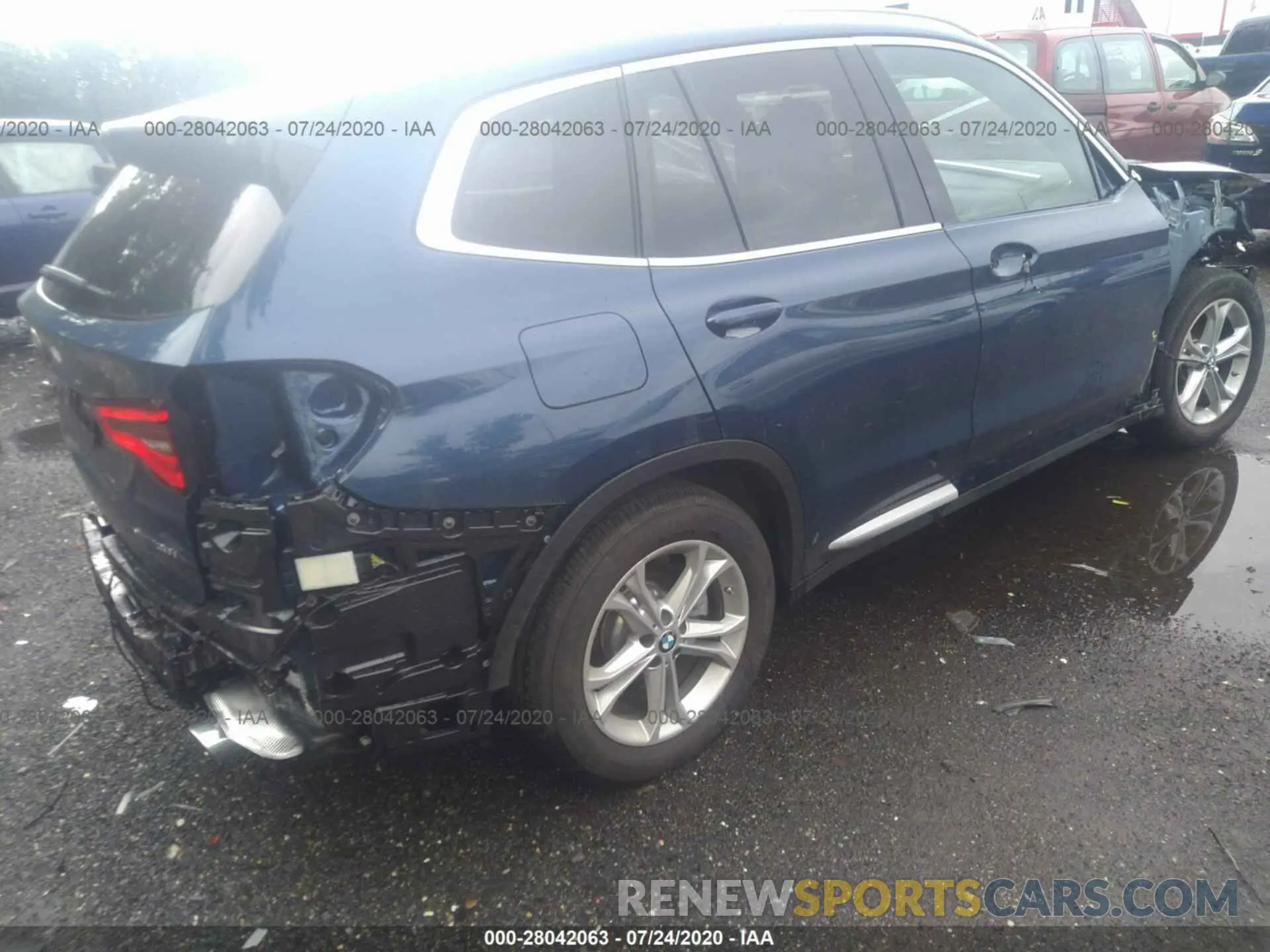 4 Photograph of a damaged car 5UXTY5C01L9B07851 BMW X3 2020