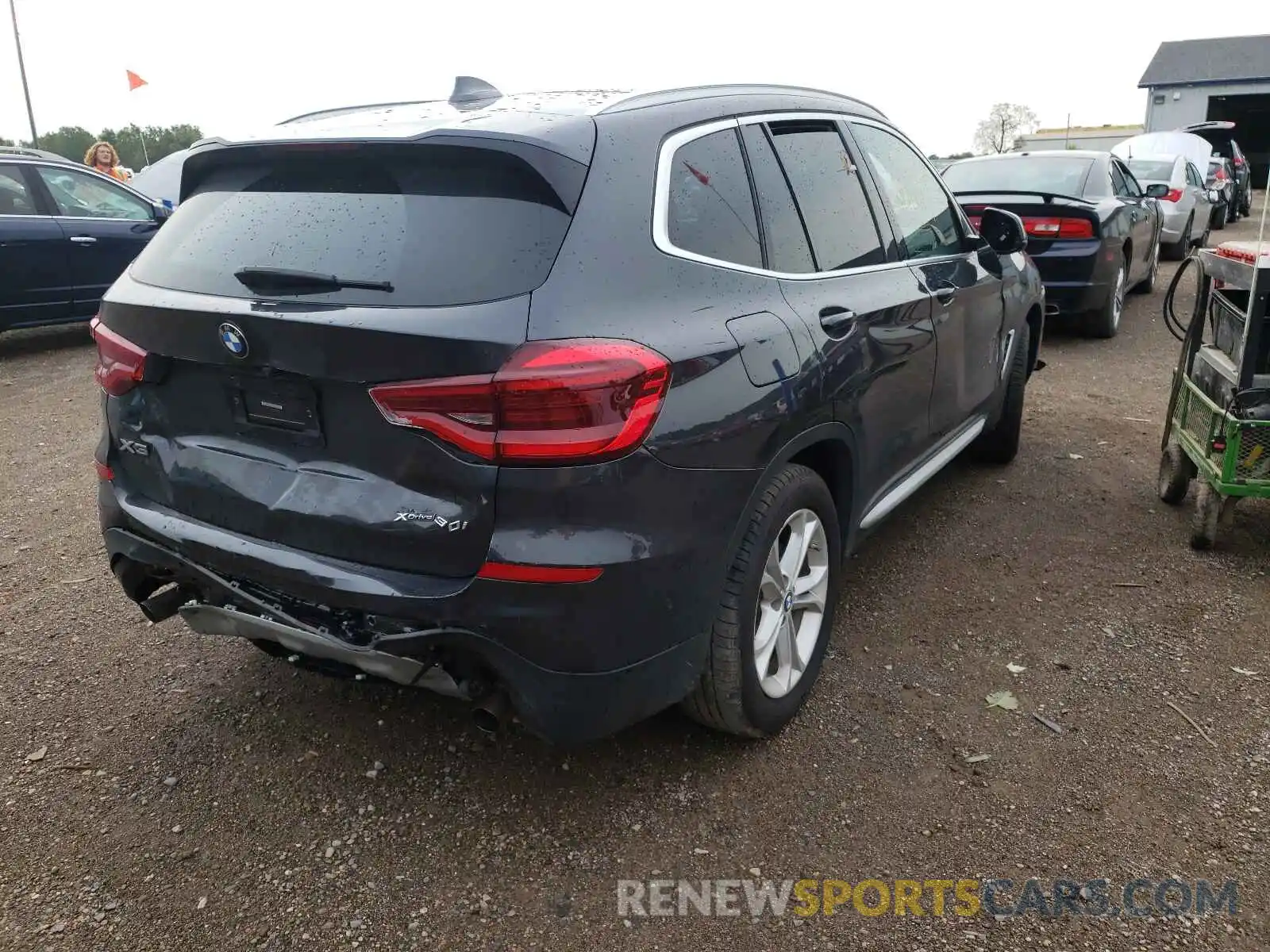 4 Photograph of a damaged car 5UXTY5C01L9C73996 BMW X3 2020