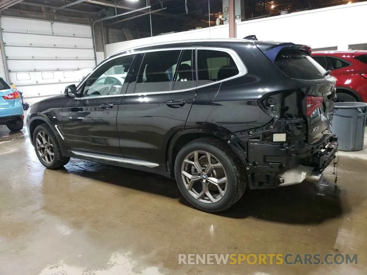 2 Photograph of a damaged car 5UXTY5C01L9D03594 BMW X3 2020