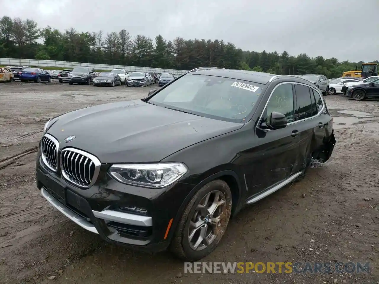 2 Photograph of a damaged car 5UXTY5C01L9D62953 BMW X3 2020