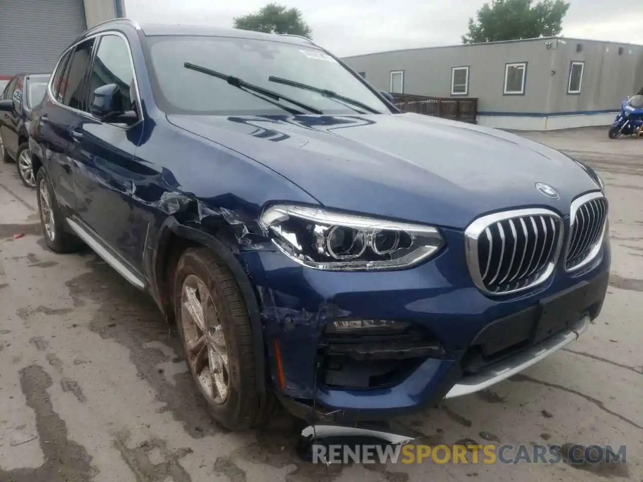 1 Photograph of a damaged car 5UXTY5C02L9B30006 BMW X3 2020