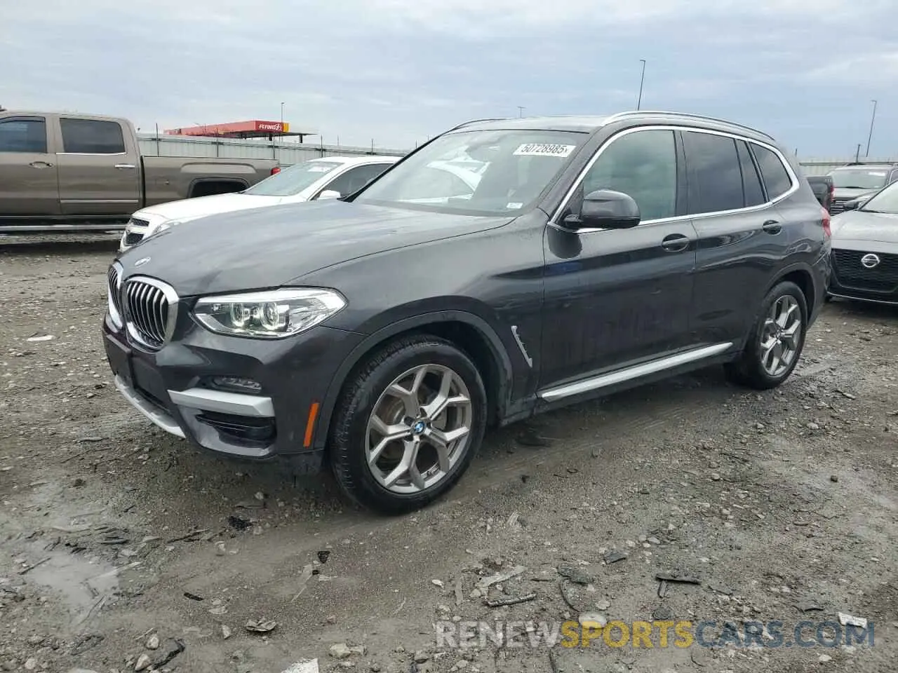 1 Photograph of a damaged car 5UXTY5C02L9B72191 BMW X3 2020