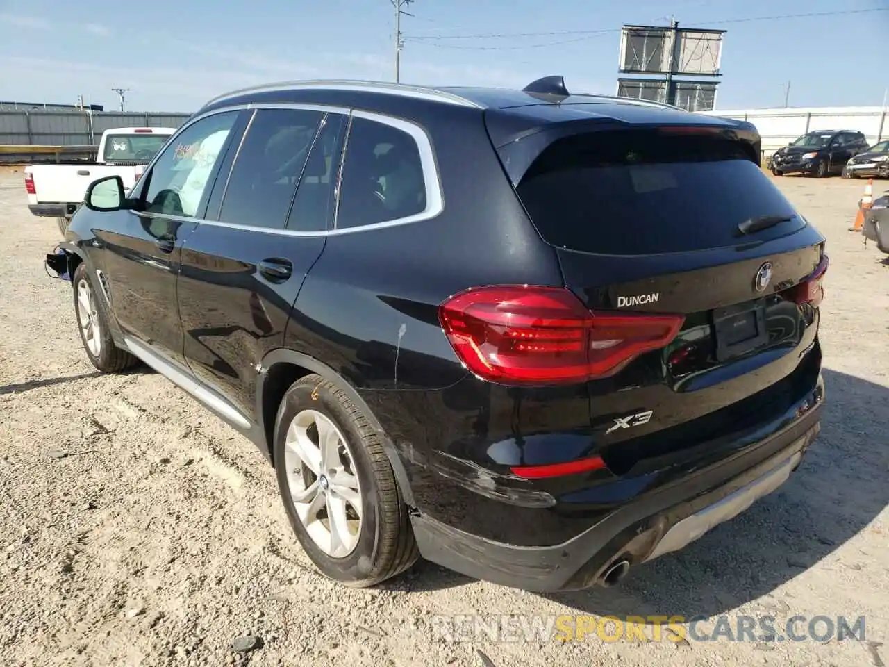 3 Photograph of a damaged car 5UXTY5C02L9B91887 BMW X3 2020