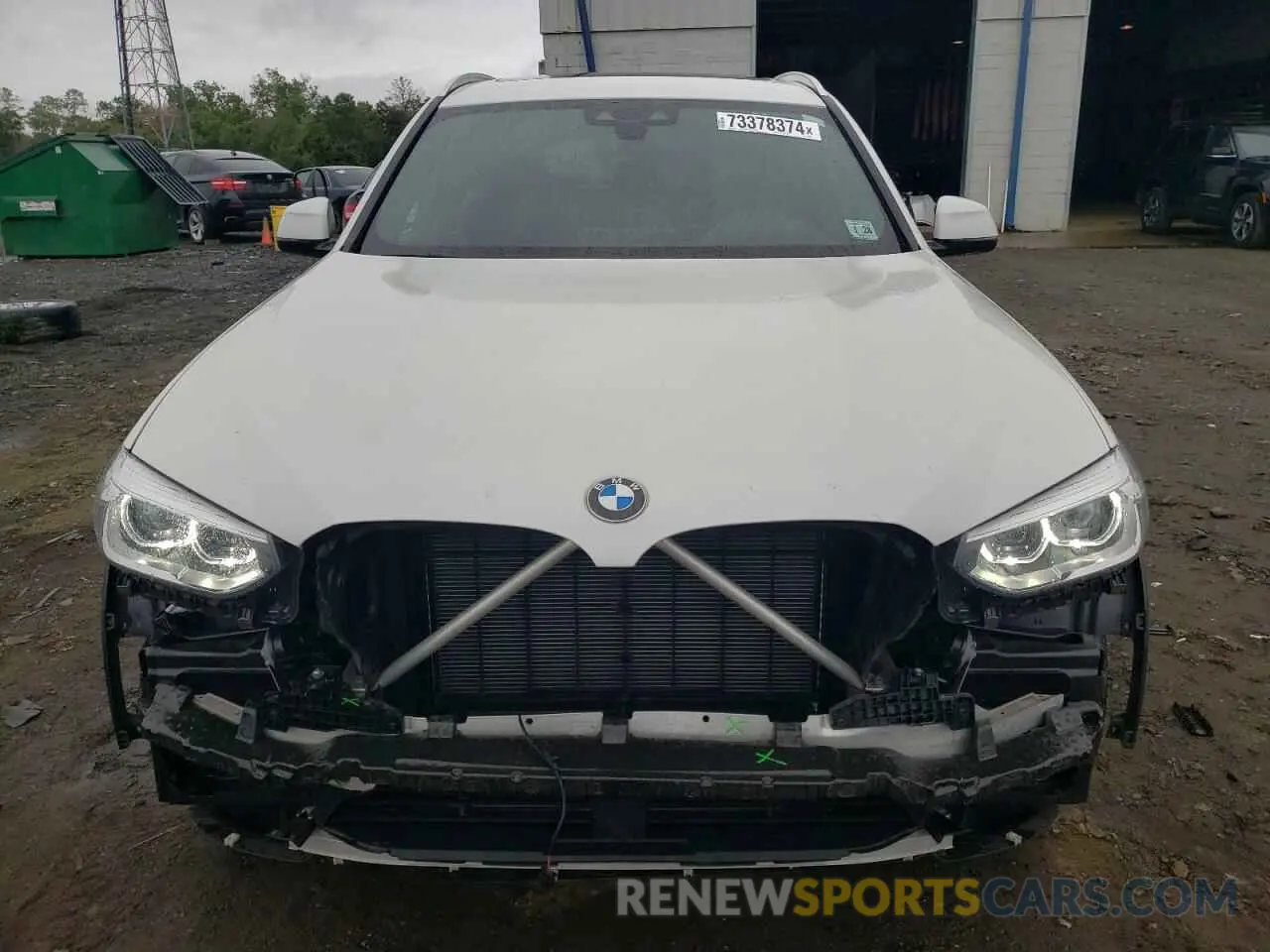 5 Photograph of a damaged car 5UXTY5C02L9C03889 BMW X3 2020