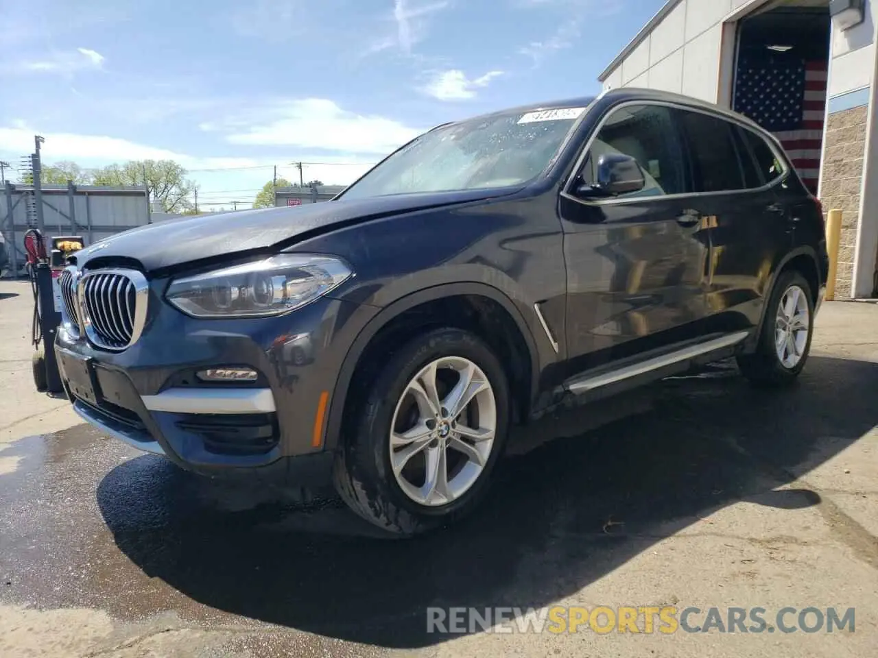 1 Photograph of a damaged car 5UXTY5C02L9C29098 BMW X3 2020