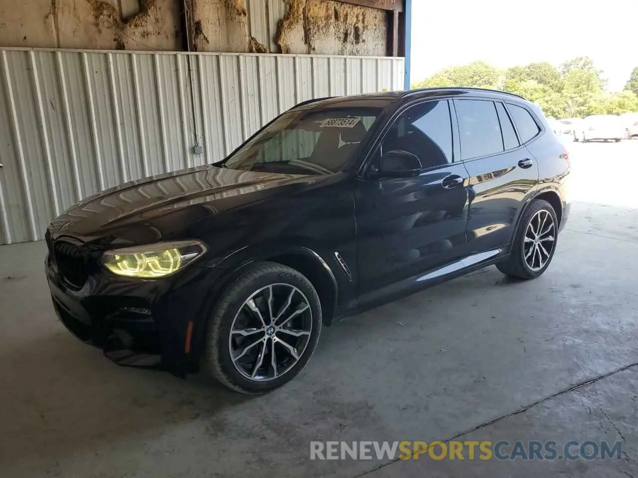 1 Photograph of a damaged car 5UXTY5C02L9C29117 BMW X3 2020
