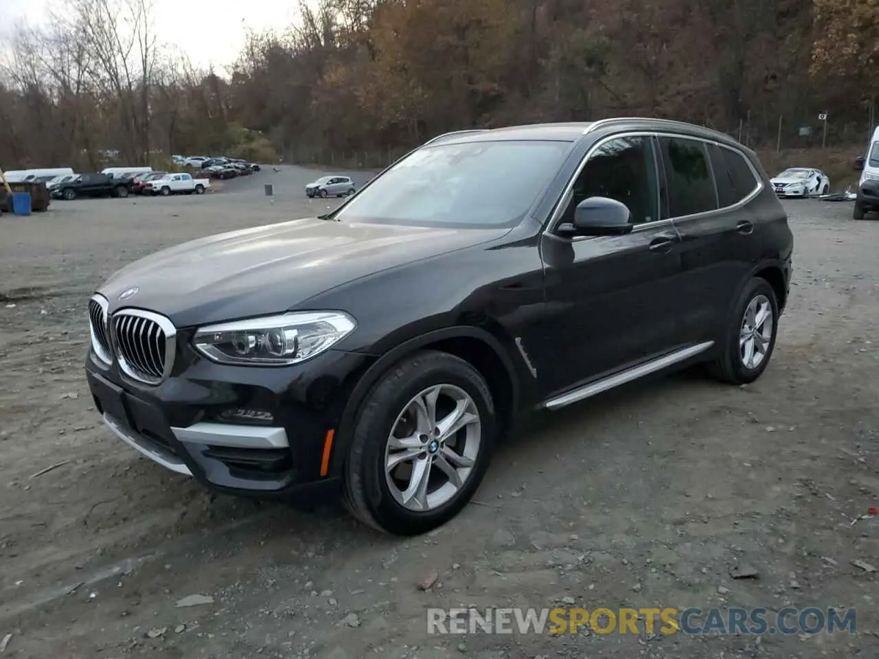 1 Photograph of a damaged car 5UXTY5C02L9C76454 BMW X3 2020
