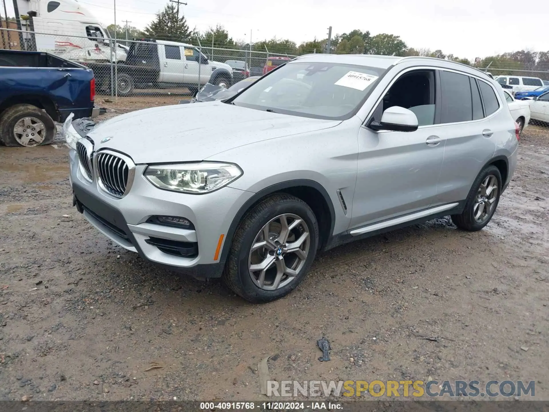 2 Photograph of a damaged car 5UXTY5C02L9D08948 BMW X3 2020