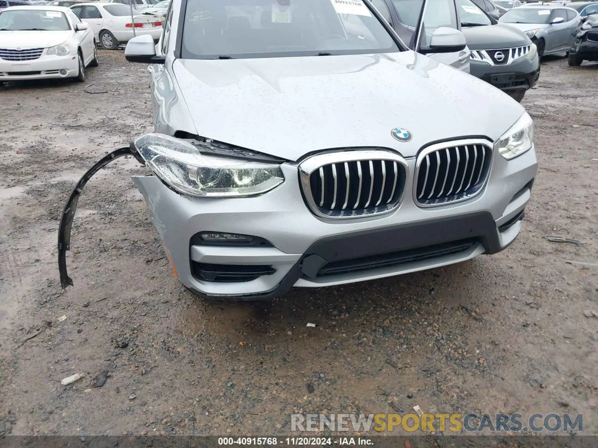 6 Photograph of a damaged car 5UXTY5C02L9D08948 BMW X3 2020