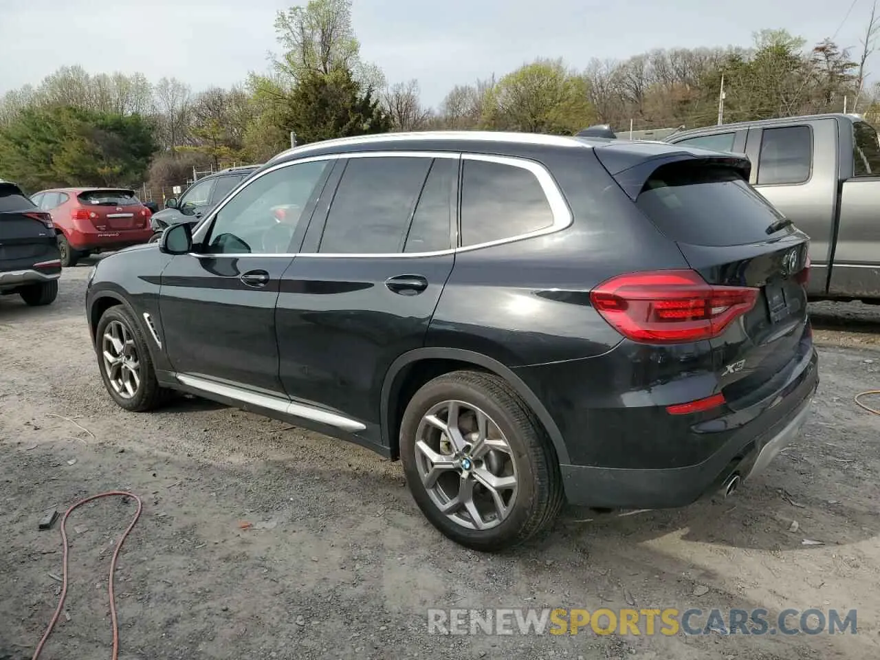 2 Photograph of a damaged car 5UXTY5C02LLT33364 BMW X3 2020