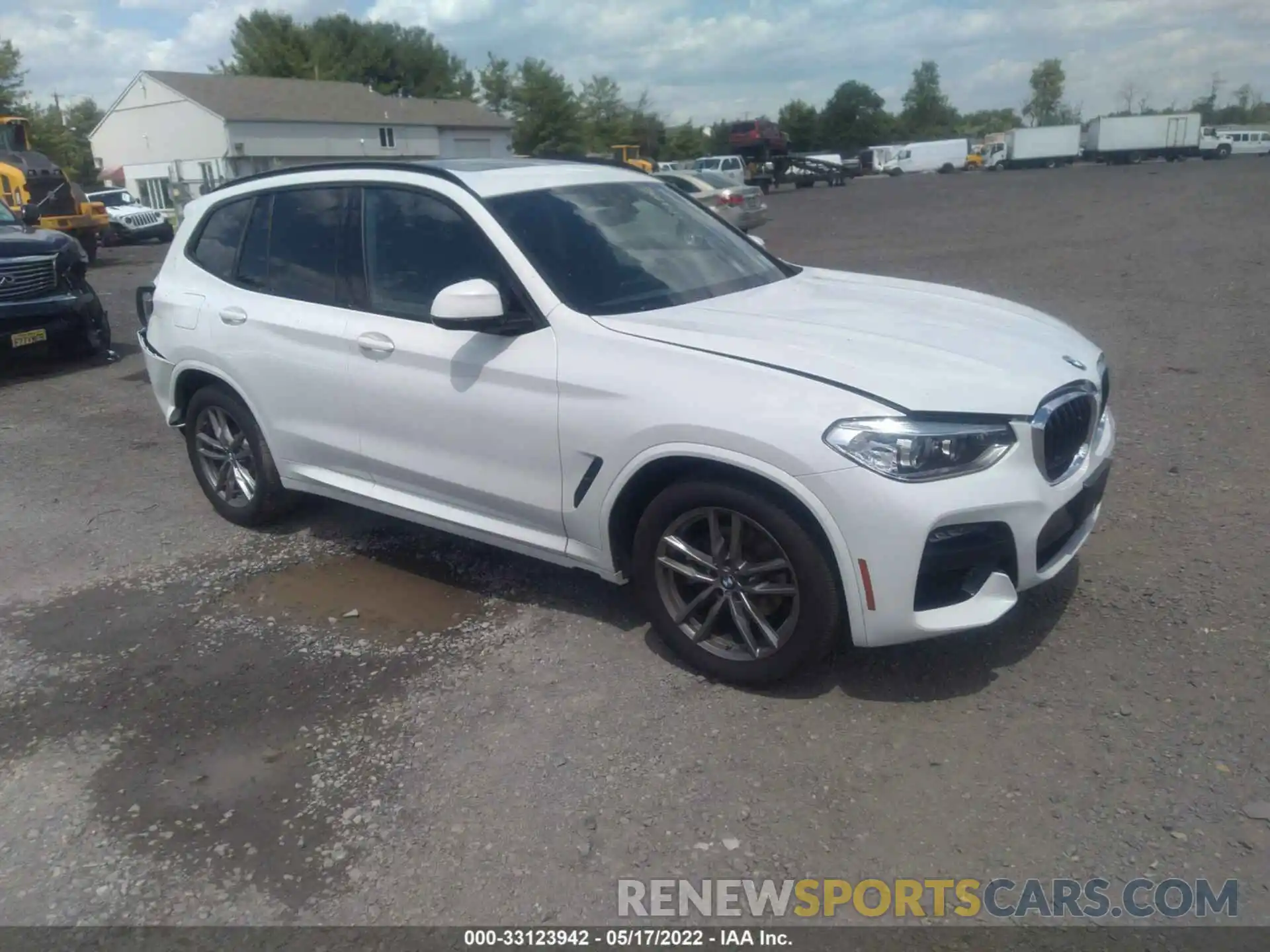 1 Photograph of a damaged car 5UXTY5C03L9B46070 BMW X3 2020