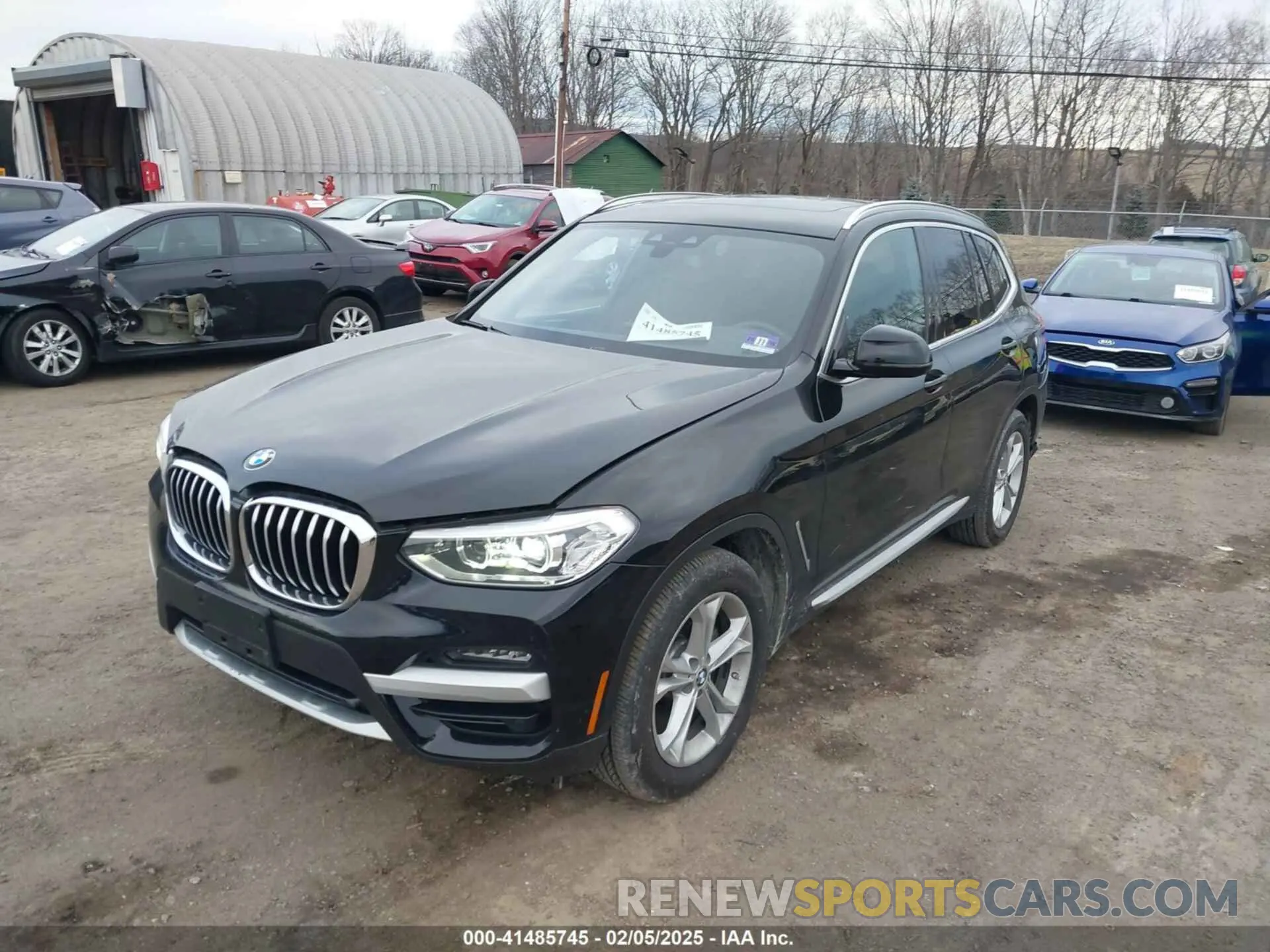2 Photograph of a damaged car 5UXTY5C03L9B59756 BMW X3 2020