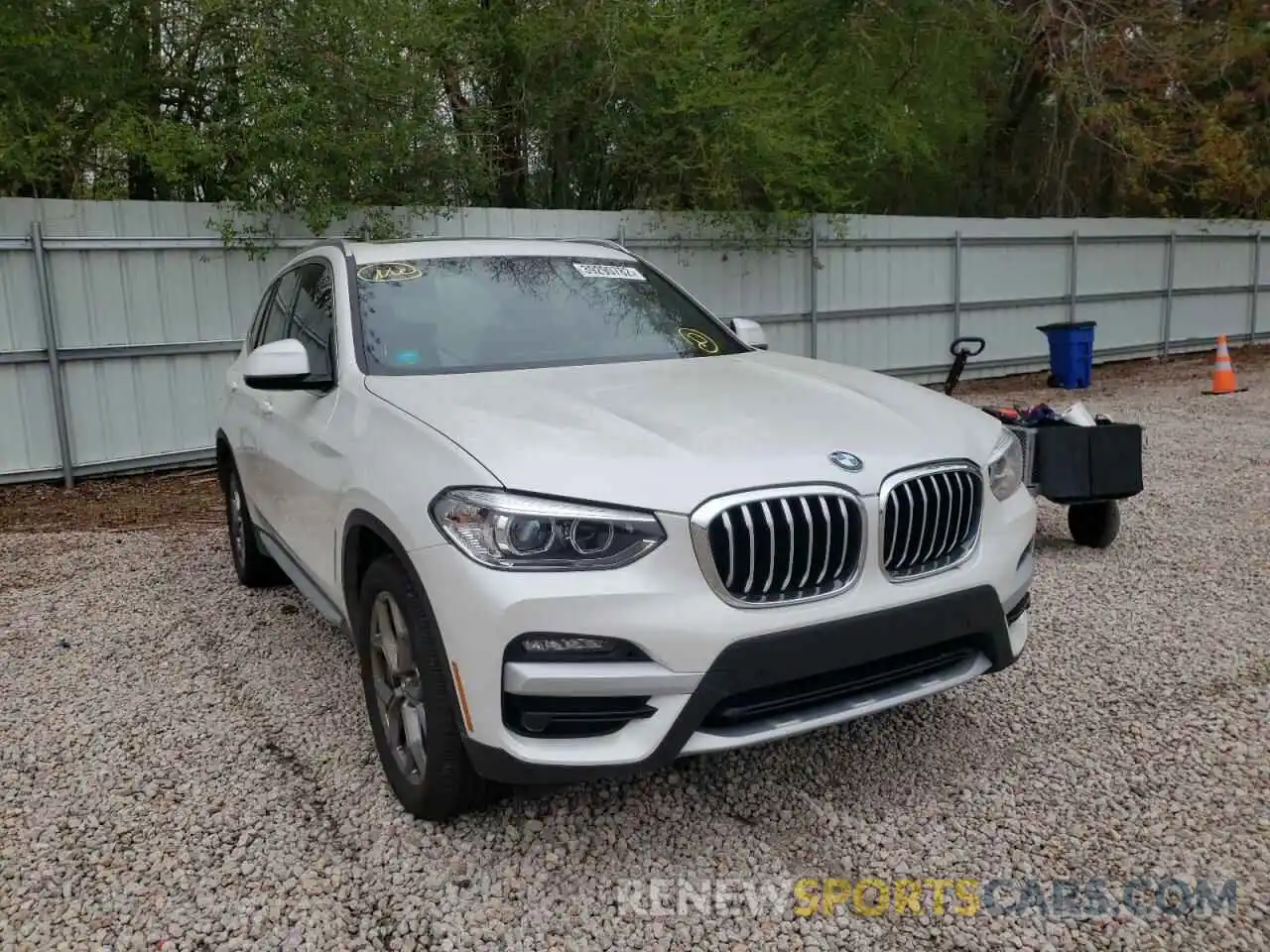 1 Photograph of a damaged car 5UXTY5C03L9C12181 BMW X3 2020